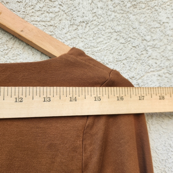 GOOD AMERICAN Womens One Piece Size 1 Small Burnt Orange Rayon Stretch Intimates - Picture 6 of 9